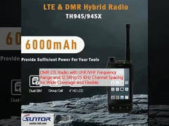 Đài phát thanh DMR LTE với dải tần số UHF / VHF và khoảng cách kênh 12,5KHz/25KHz cho phạm vi phủ sóng rộng và linh hoạt