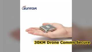 Đài phát thanh lưới Drone MD30Pro 30KM được mã hóa AES