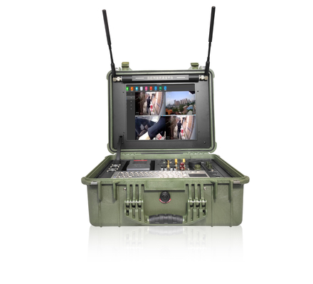 PB33 COFDM Điện thoại di động AD HOC Networking AES256 mã hóa pin chạy cho CC